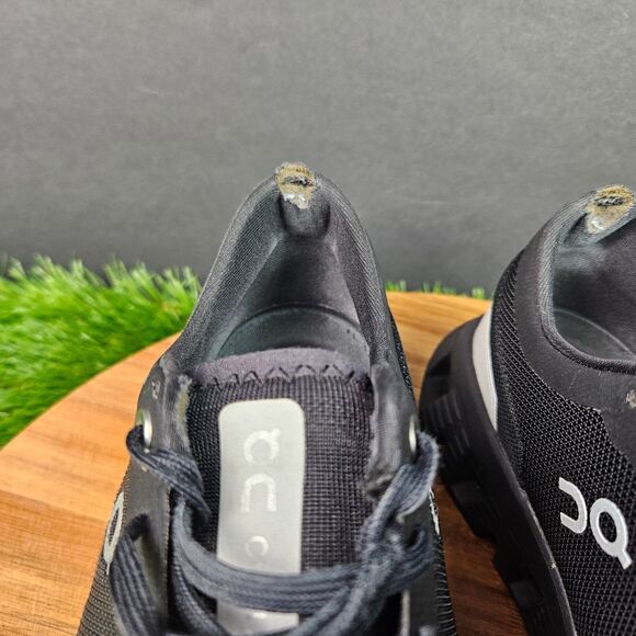 On Cloud X 3 Womens Size 7 Black Athletic Running Walking Shoes Sneakers *FLAWS* - Picture 7 of 15